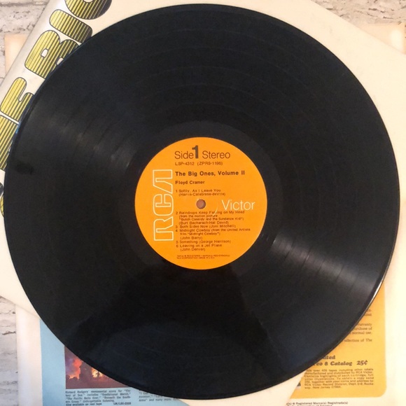 ***Free*** Floyd Cramer The Big Ones Vol. 2 Vinyl Lp - Picture 7 of 8